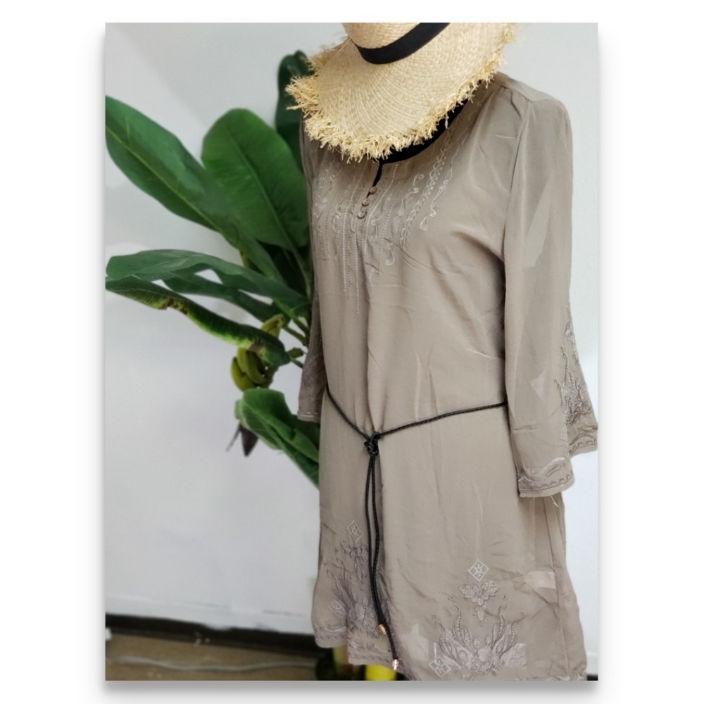 Monoreno boho tunic dress